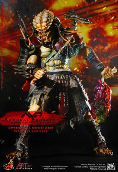 Artist Collection - 1/6 Scale Fully Posable Figure: AVP - Samurai Predator (By Takeya x Oniki)ㅤ – Gantaku – ActionFigureBrasil