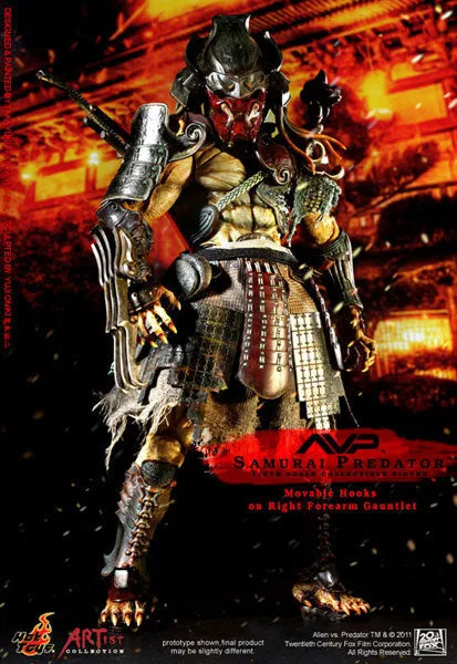 Artist Collection - 1/6 Scale Fully Posable Figure: AVP - Samurai Predator (By Takeya x Oniki)ㅤ – Gantaku – ActionFigureBrasil