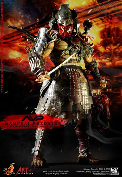Artist Collection - 1/6 Scale Fully Posable Figure: AVP - Samurai Predator (By Takeya x Oniki)ㅤ – Gantaku – ActionFigureBrasil