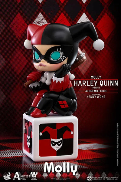 Artist MIX "DC Comics" Molly (Harley Quinn Cosplay Version) By Kenny Wongㅤ – Gantaku – ActionFigureBrasil — ângulo diferente