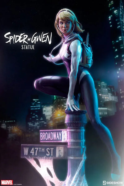 Artist Series "Spider-Verse Collection" Spider Gwen by Mark Brooks(Provisional Pre-order)ㅤ – Sideshow Collectibles – ActionFigureBrasil