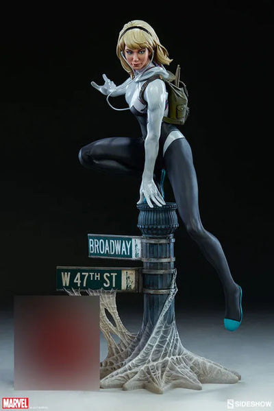 Artist Series "Spider-Verse Collection" Spider Gwen by Mark Brooks(Provisional Pre-order)ㅤ – Sideshow Collectibles – ActionFigureBrasil — embalagem