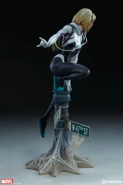Artist Series "Spider-Verse Collection" Spider Gwen by Mark Brooks(Provisional Pre-order)ㅤ – Sideshow Collectibles – ActionFigureBrasil — ambientada