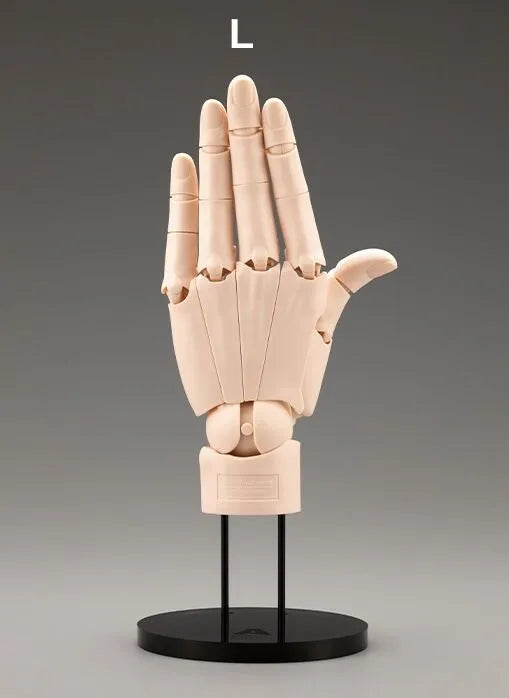 Artist Support Item - Hand Model - 1/1 - L Pale Orange (Kotobukiya)ㅤ – Kotobukiya – ActionFigure Brasil