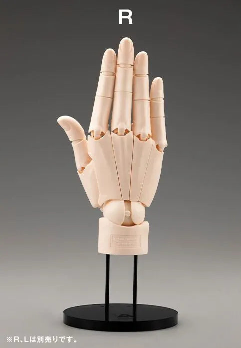 Artist Support Item - Hand Model - 1/1 - R Pale Orange (Kotobukiya)ㅤ – Kotobukiya – ActionFigure Brasil