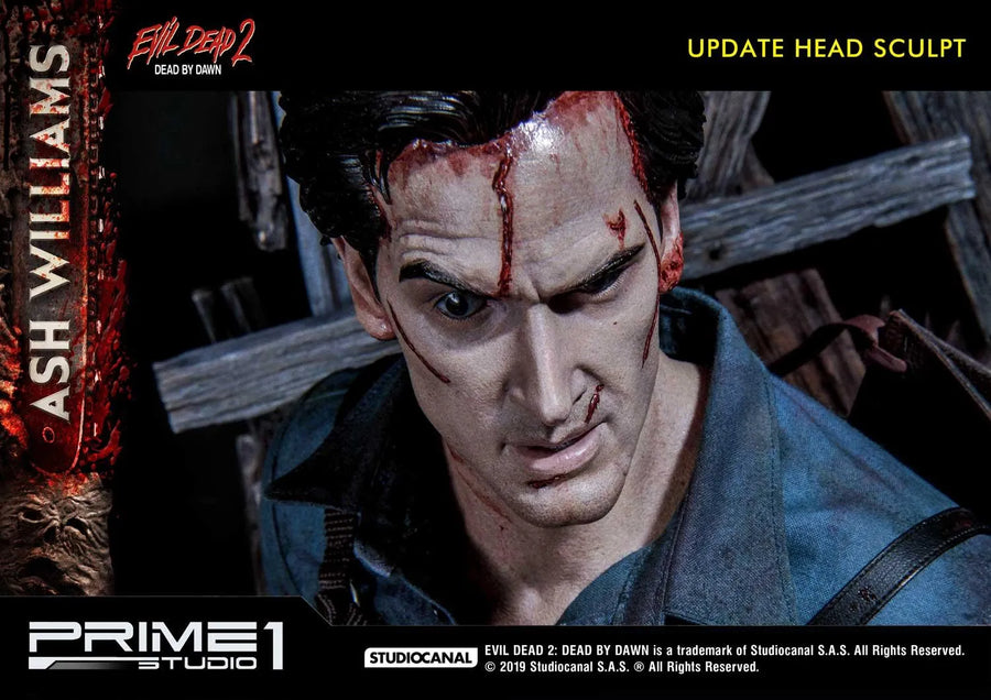 Ash Williams (Exclusive Version) Evil Dead 2: Dead By Dawn (Film) – Prime1Studio – ActionFigure Brasil