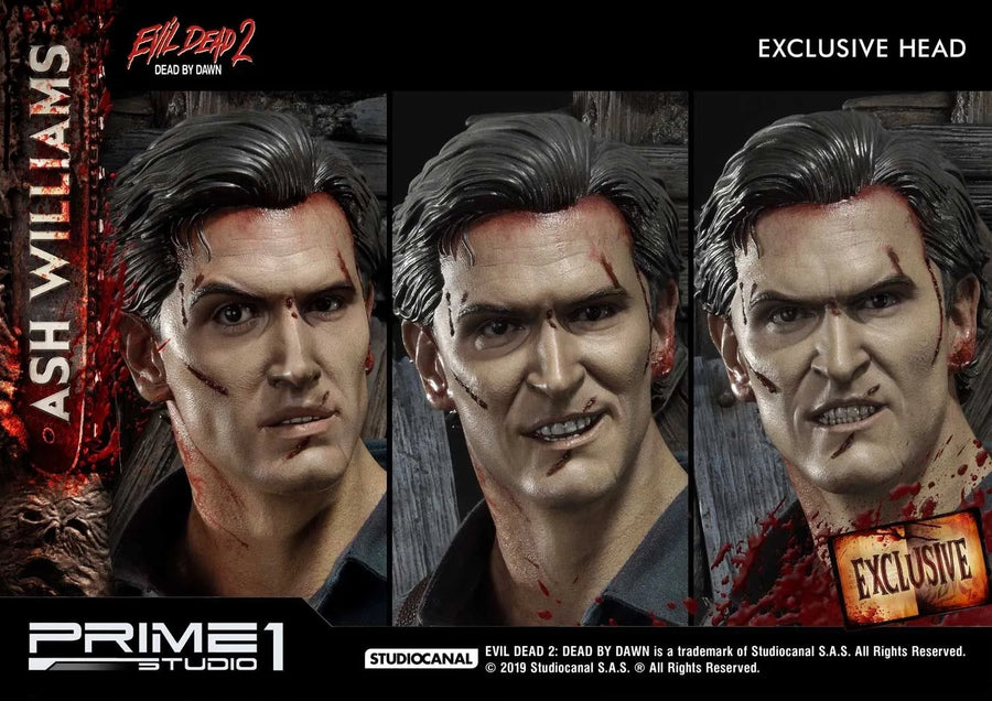 Ash Williams (Exclusive Version) Evil Dead 2: Dead By Dawn (Film) – Prime1Studio – ActionFigure Brasil
