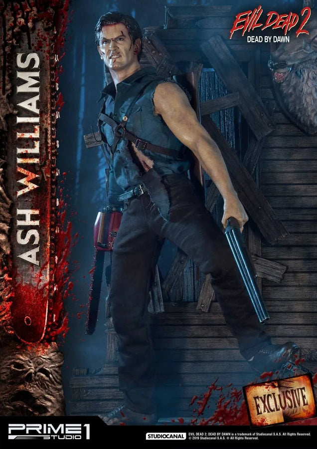Ash Williams (Exclusive Version) Evil Dead 2: Dead By Dawn (Film) – Prime1Studio – ActionFigure Brasil