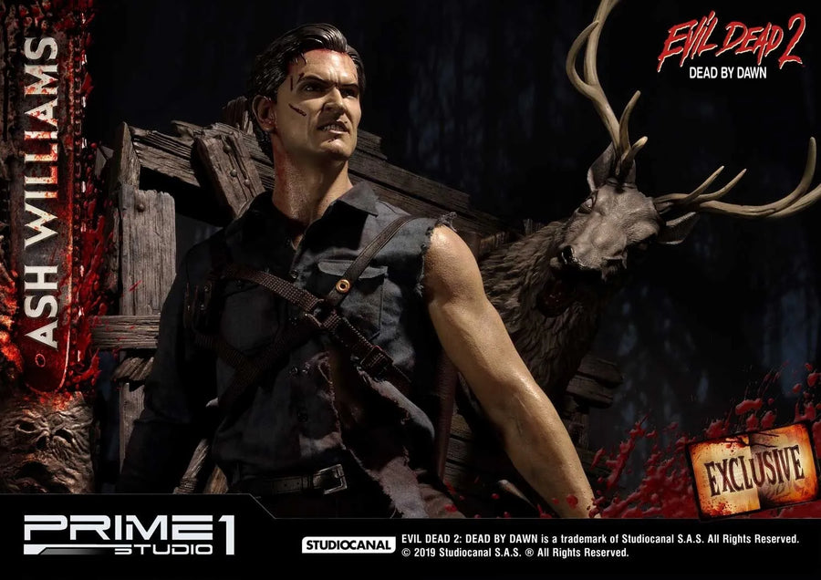 Ash Williams (Exclusive Version) Evil Dead 2: Dead By Dawn (Film) – Prime1Studio – ActionFigure Brasil