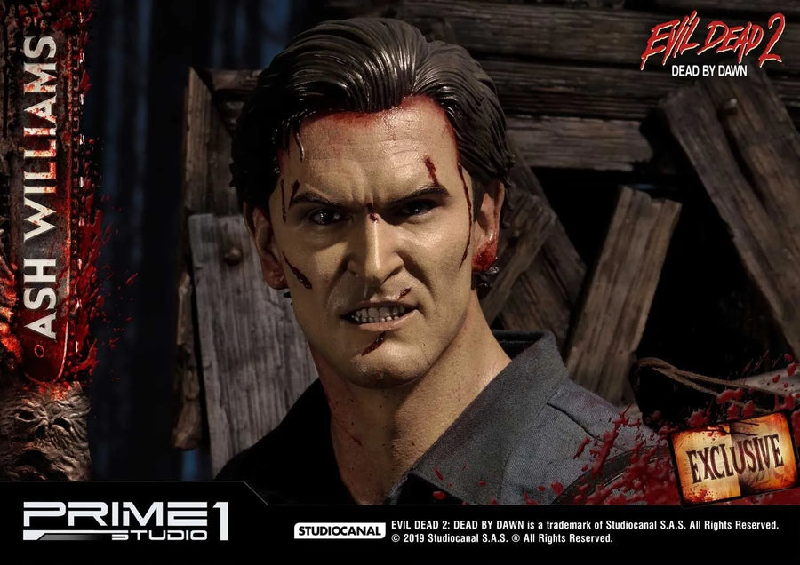 Ash Williams (Exclusive Version) Evil Dead 2: Dead By Dawn (Film) – Prime1Studio – ActionFigure Brasil