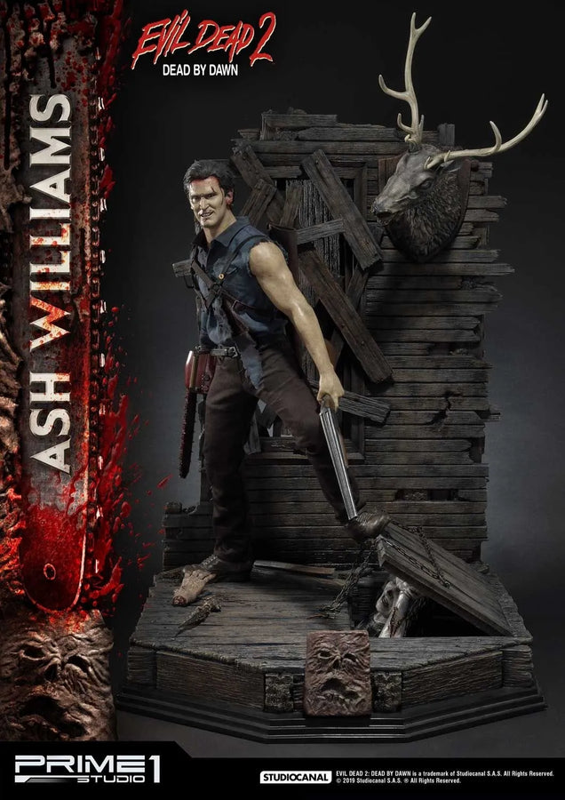 Ash Williams (Exclusive Version) Evil Dead 2: Dead By Dawn (Film) – Prime1Studio – ActionFigure Brasil