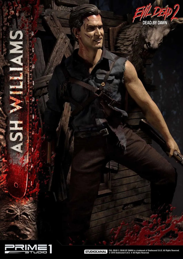 Ash Williams (Exclusive Version) Evil Dead 2: Dead By Dawn (Film) – Prime1Studio – ActionFigure Brasil