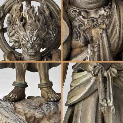 Ashura - Revoltech - Revoltech Takeya - 03EX - Wood Ver. (Kaiyodo)ㅤ – Kaiyodo – ActionFigureBrasil — close