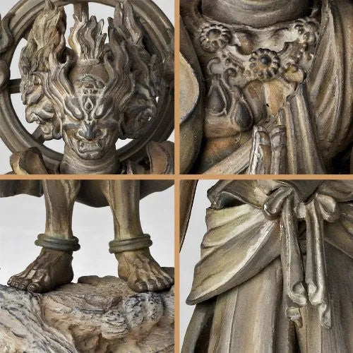 Ashura - Revoltech - Revoltech Takeya - 03EX - Wood Ver. (Kaiyodo)ㅤ – Kaiyodo – ActionFigureBrasil