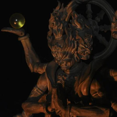 Ashura - Revoltech - Revoltech Takeya - 03EX - Wood Ver. (Kaiyodo)ㅤ – Kaiyodo – ActionFigureBrasil — ambientada