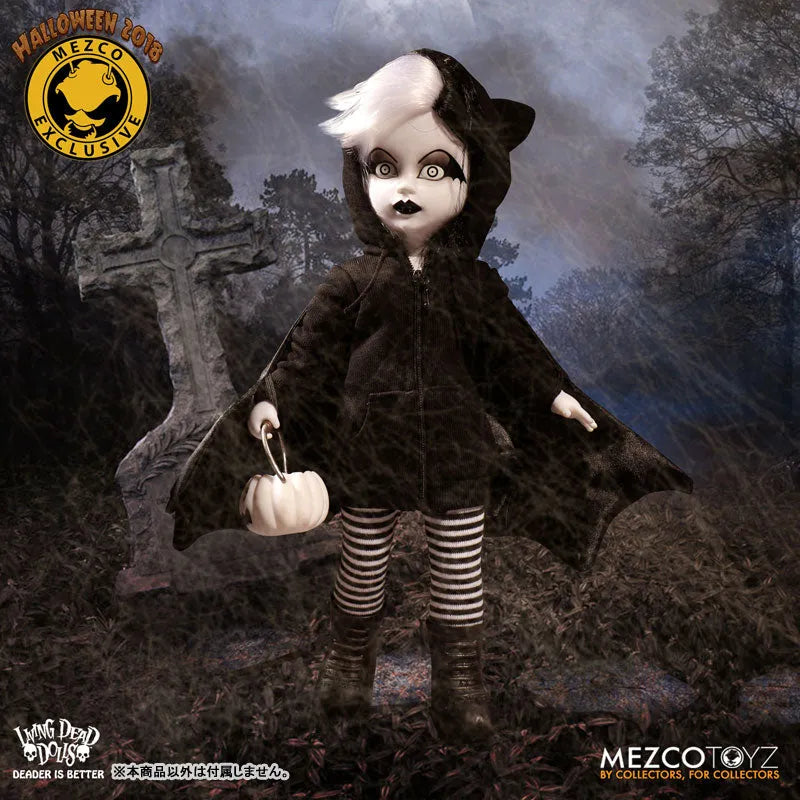 Asia/Mamegyorai Exclusive Living Dead Dolls / Halloween 2018 Vesper Black & White verㅤ – Mezco – ActionFigureBrasil