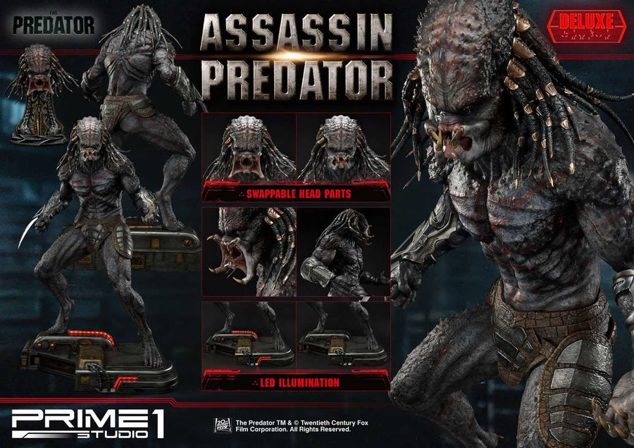 Assassin Predator (Deluxe Version) The Predator (Film) – Prime1Studio – ActionFigure Brasil