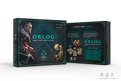 Assassin's Creed: Orlog Dice Game – PureArts – ActionFigure Brasil — embalagem