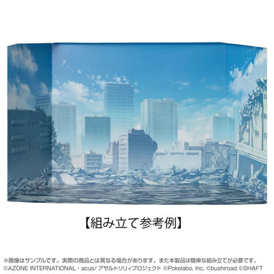 "Assault Lily Last Bullet" Battle Background Kit vol.1ㅤ – Azone – ActionFigureBrasil — com base expositora