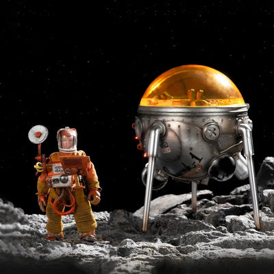 Astronaut and Sputnik 1 – Damtoys – ActionFigure Brasil — embalagem