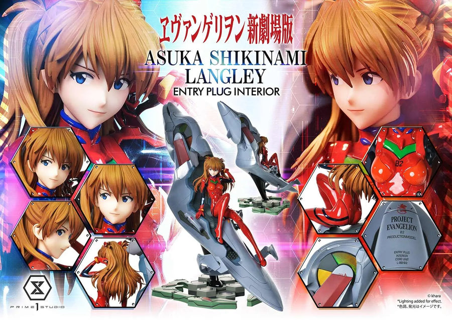 Asuka Shikinami Langley (Entry Plug Interior) (Bonus Version) Evangelion(sinmov) – Prime1Studio – ActionFigure Brasil