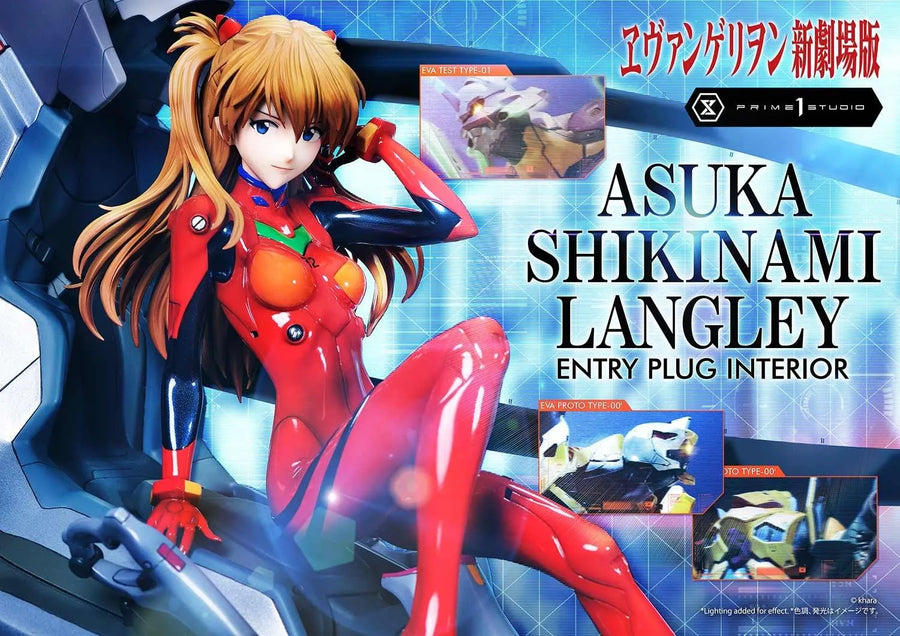 Asuka Shikinami Langley (Entry Plug Interior) (Bonus Version) Evangelion(sinmov) – Prime1Studio – ActionFigure Brasil