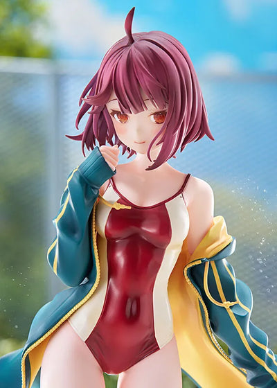 Atelier Sophie ~Fushigi na Hon no Renkinjutsushi~ - Sophie Neuenmuller - 1/7 - Kyouei Mizugi Ver. (Amakuni, Hobby Japan) [Shop Exclusive]ㅤ – Amakuni – ActionFigureBrasil — com base expositora