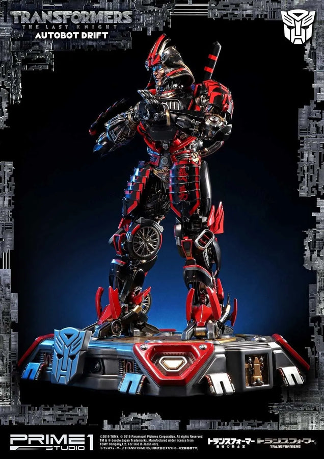 Autobot Drift (Regular Version) Transformers: The Last Knight (Film) – Prime1Studio – ActionFigure Brasil