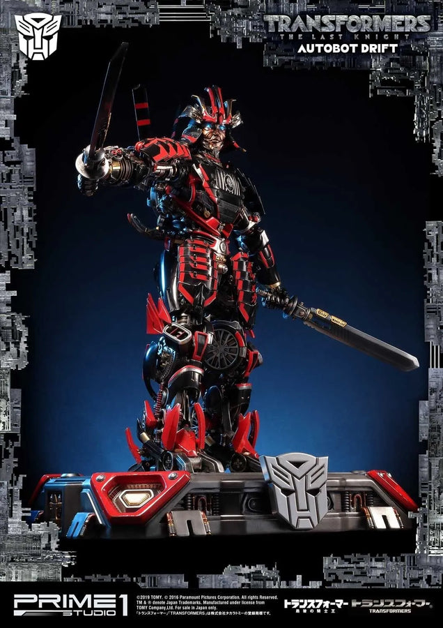 Autobot Drift (Regular Version) Transformers: The Last Knight (Film) – Prime1Studio – ActionFigure Brasil