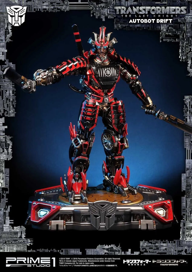 Autobot Drift (Regular Version) Transformers: The Last Knight (Film) – Prime1Studio – ActionFigure Brasil