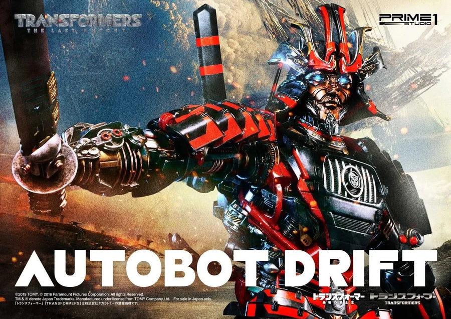 Autobot Drift (Regular Version) Transformers: The Last Knight (Film) – Prime1Studio – ActionFigure Brasil