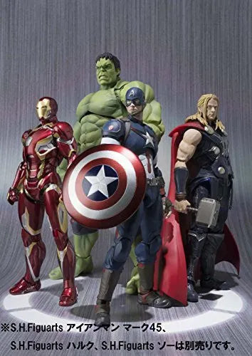 Avengers: Age of Ultron - Captain America - S.H.Figuarts (Bandai)ㅤ – Bandai – ActionFigure Brasil