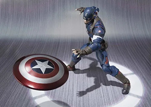 Avengers: Age of Ultron - Captain America - S.H.Figuarts (Bandai)ㅤ – Bandai – ActionFigure Brasil
