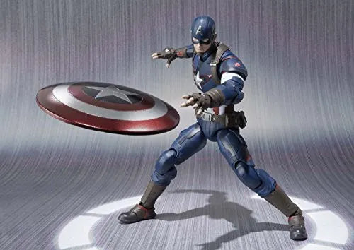 Avengers: Age of Ultron - Captain America - S.H.Figuarts (Bandai)ㅤ – Bandai – ActionFigure Brasil