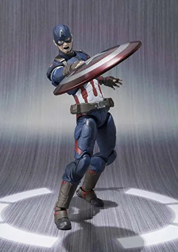 Avengers: Age of Ultron - Captain America - S.H.Figuarts (Bandai)ㅤ – Bandai – ActionFigureBrasil — acessórios