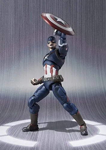 Avengers: Age of Ultron - Captain America - S.H.Figuarts (Bandai)ㅤ – Bandai – ActionFigure Brasil