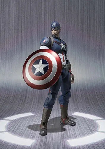 Avengers: Age of Ultron - Captain America - S.H.Figuarts (Bandai)ㅤ – Bandai – ActionFigure Brasil — ângulo diferente