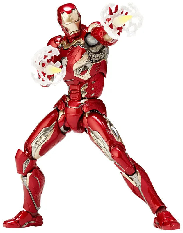 Avengers: Age of Ultron - Iron Man Mark XLV - Figure Complex Movie Revo No.004 - Revoltech (Kaiyodo)ㅤ – Kaiyodo – ActionFigureBrasil
