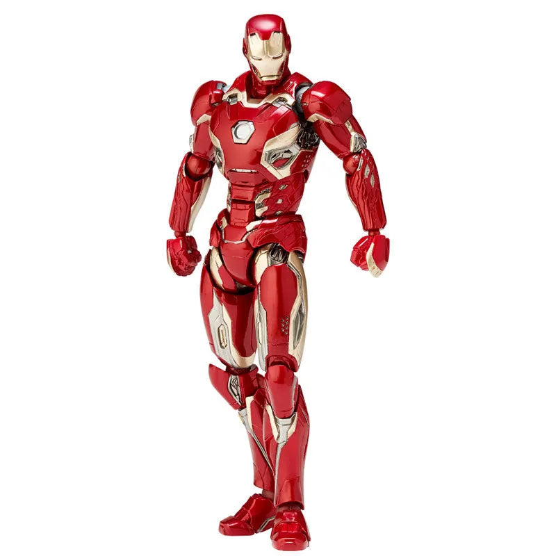 Avengers: Age of Ultron - Iron Man Mark XLV - Figure Complex Movie Revo No.004 - Revoltech (Kaiyodo)ㅤ – Kaiyodo – ActionFigureBrasil