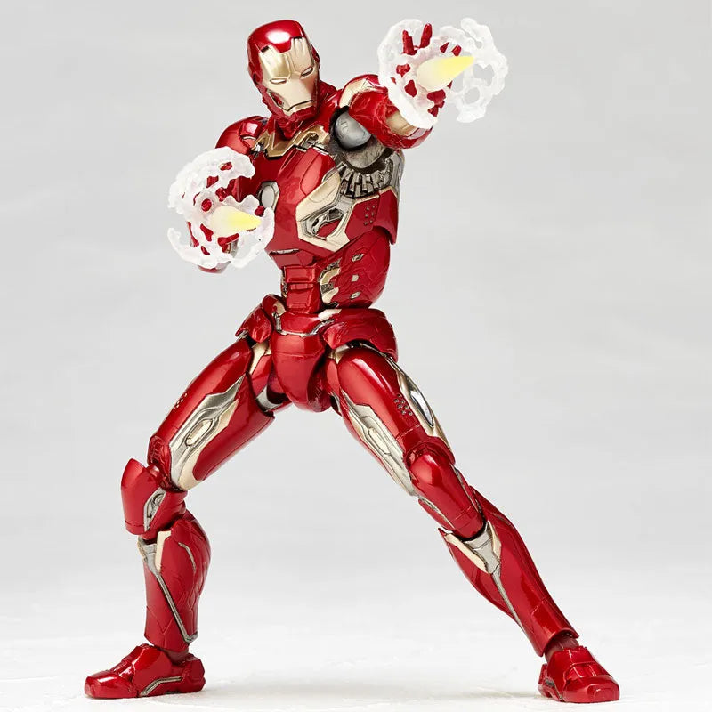 Avengers: Age of Ultron - Iron Man Mark XLV - Figure Complex Movie Revo No.004 - Revoltech (Kaiyodo)ㅤ – Kaiyodo – ActionFigureBrasil