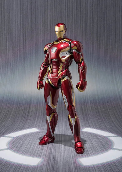 Avengers: Age of Ultron - Iron Man Mark XLV - S.H.Figuarts (Bandai, Bandai Spirits)ㅤ – Bandai As Manufacturer,Bandai Spirits As Manufacturer – ActionFigure Brasil