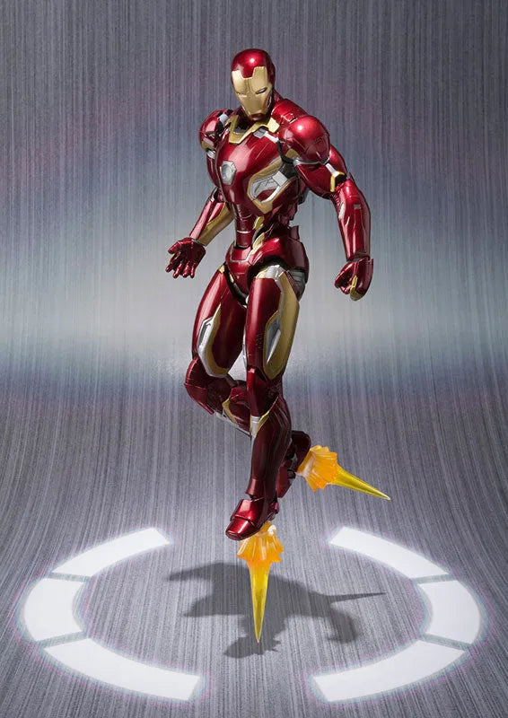 Avengers: Age of Ultron - Iron Man Mark XLV - S.H.Figuarts (Bandai, Bandai Spirits)ㅤ – Bandai As Manufacturer,Bandai Spirits As Manufacturer – ActionFigure Brasil