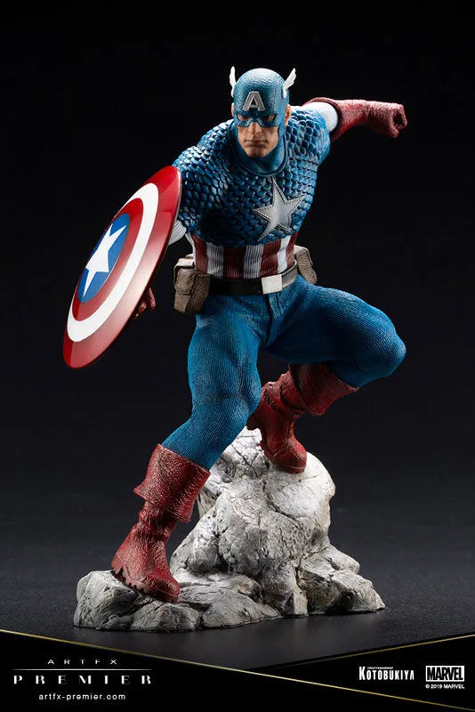 Avengers - Captain America - ARTFX PREMIER - 1/10 (Kotobukiya)ㅤ – Kotobukiya – ActionFigureBrasil