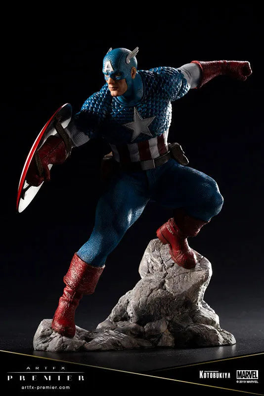 Avengers - Captain America - ARTFX PREMIER - 1/10 (Kotobukiya)ㅤ – Kotobukiya – ActionFigureBrasil