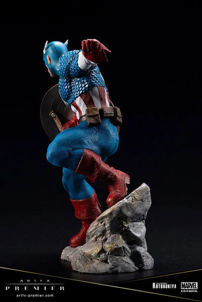 Avengers - Captain America - ARTFX PREMIER - 1/10 (Kotobukiya)ㅤ – Kotobukiya As Manufacturer – ActionFigureBrasil — ambientada