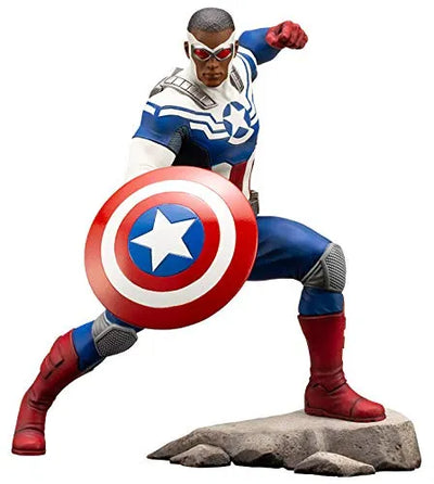 Avengers - Captain America (Sam Wilson) - ARTFX+ - 1/10 (Kotobukiya)ㅤ – Kotobukiya – ActionFigure Brasil