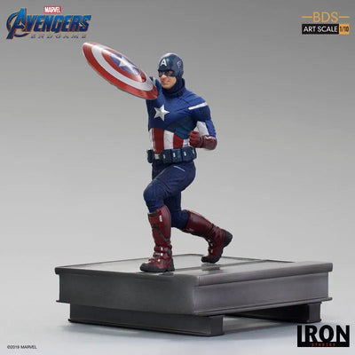 Avengers: Endgame/ Captain America 2012 1/10 Art Scale Statueㅤ – Iron Studios – ActionFigure Brasil