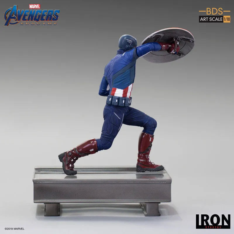 Avengers: Endgame/ Captain America 2012 1/10 Art Scale Statueㅤ – Iron Studios – ActionFigure Brasil