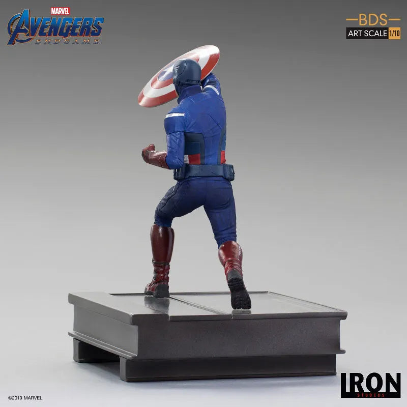 Avengers: Endgame/ Captain America 2012 1/10 Art Scale Statueㅤ – Iron Studios – ActionFigure Brasil