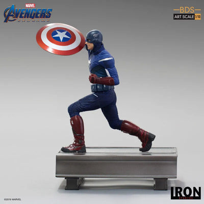 Avengers: Endgame/ Captain America 2012 1/10 Art Scale Statueㅤ – Iron Studios – ActionFigureBrasil — close